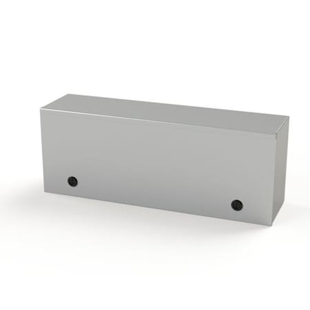 Saginaw Control & Engineering 1/4 Turn Latch Electrical Enclosures, 9 in H, 6 in D, 24 in W, NEMA 1, Carbon Steel SCE-L9N246LP